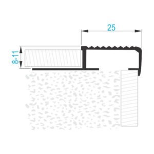 ST 320 Al stepenišni profili