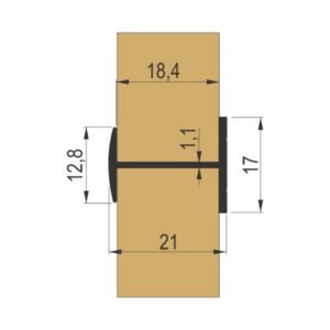 VP 1026 H pregradni profil