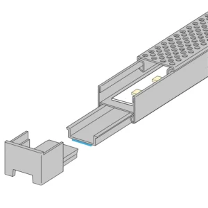LED N E1 al.profil 3m bakar FBS