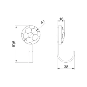 OČ čiviluk BALL lopta GTV