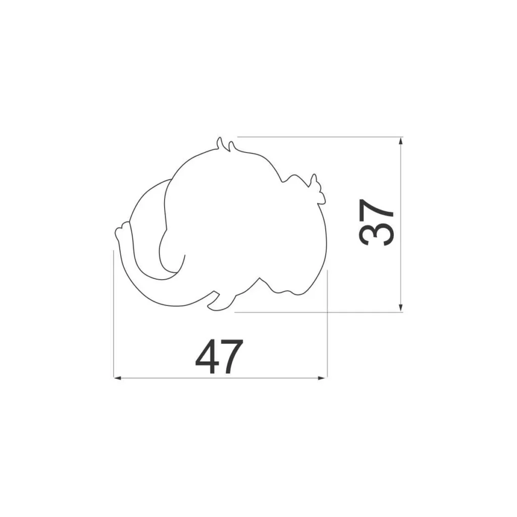 ORN D ruč.UM-KID-P slon GTV