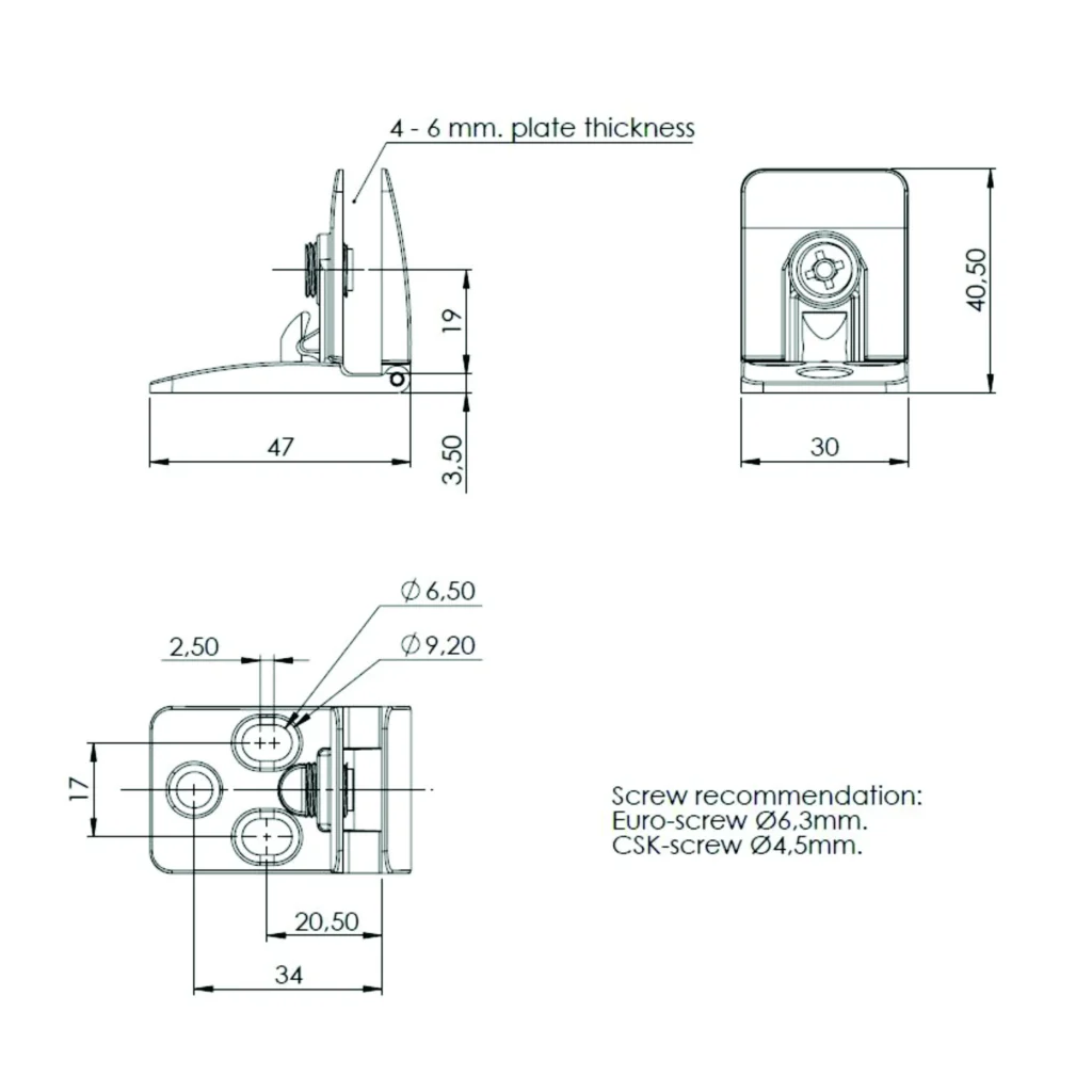 OŠ S Šarka SQUARE CRNA srednja