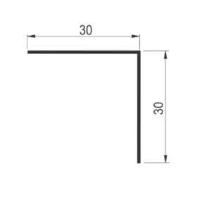 LZZ PVC beli 30×30(-;1-3mm)