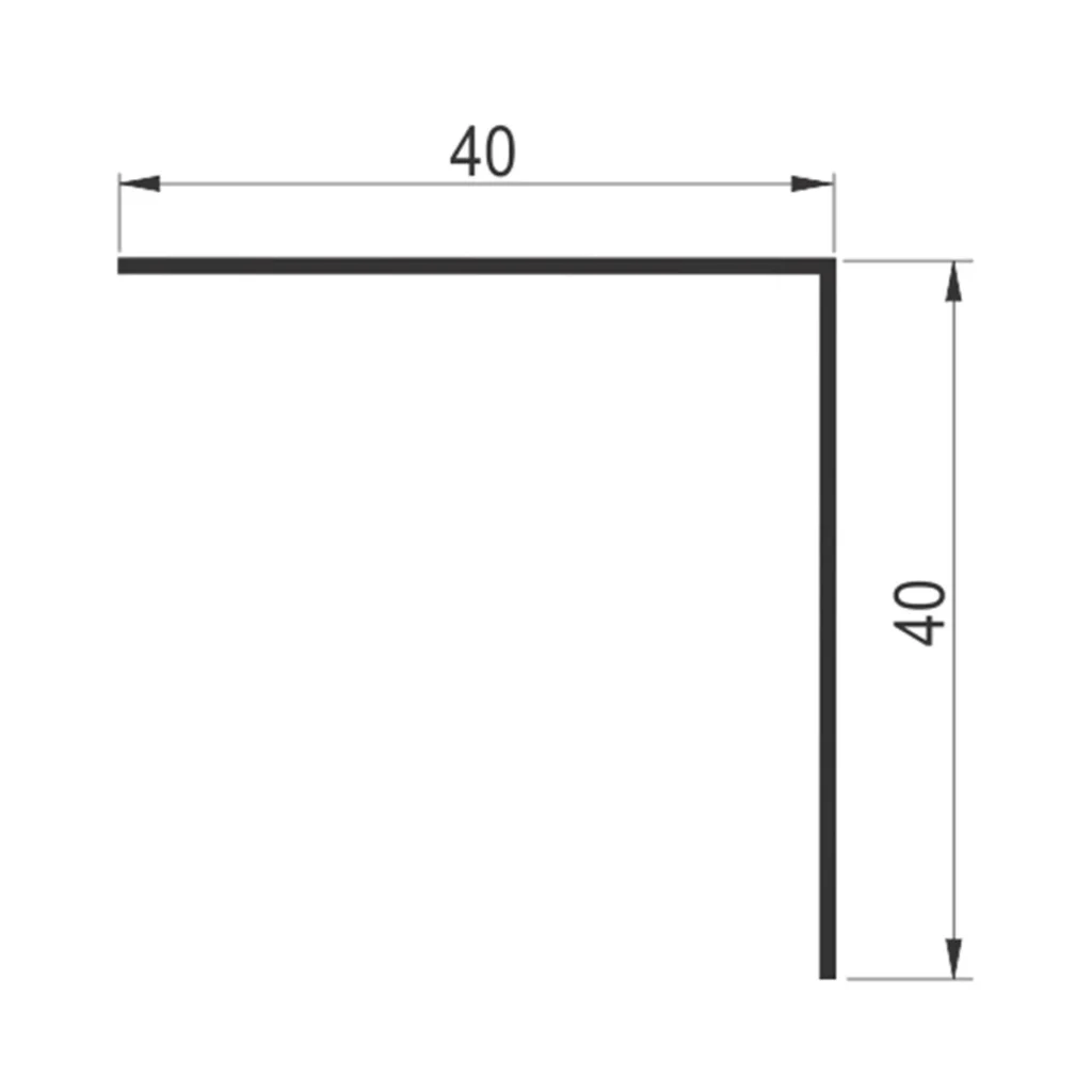 LZZ PVC beli 40×40(-;1-3mm)