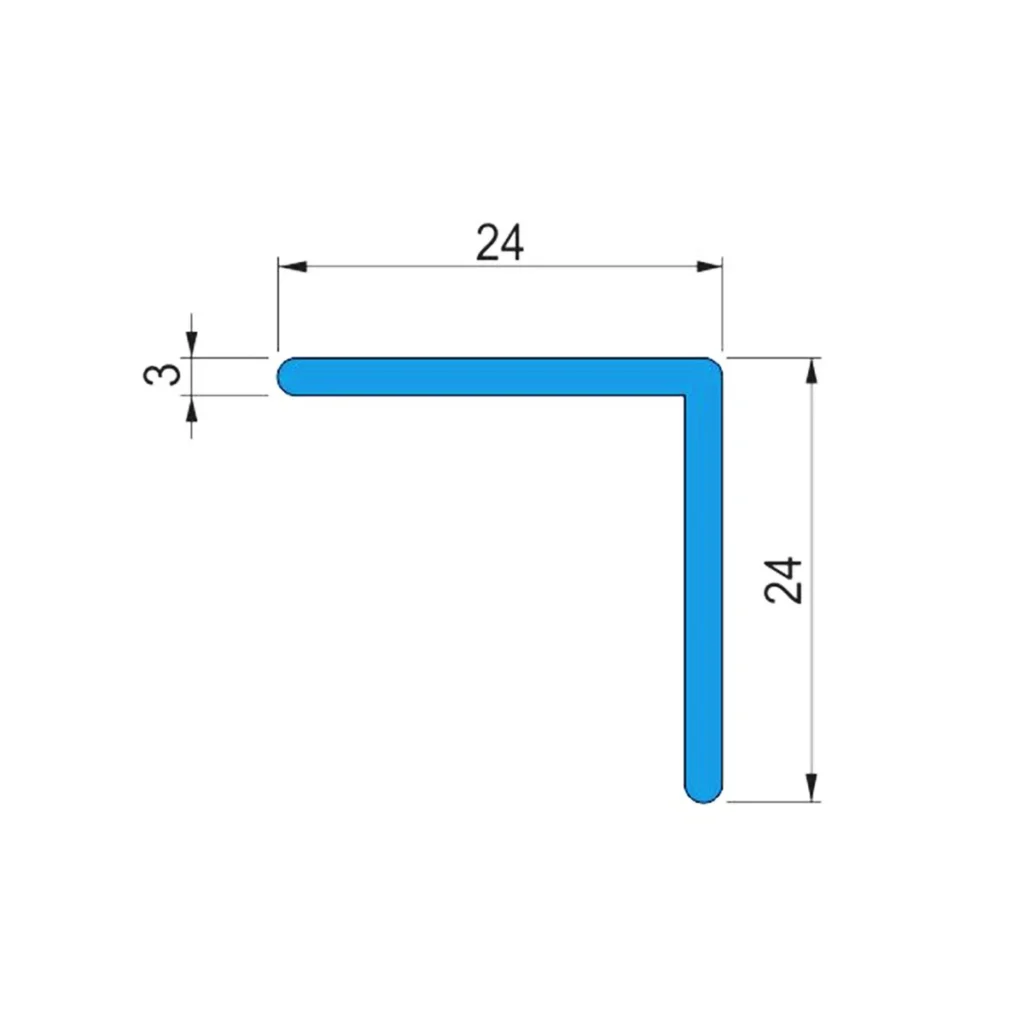 LZZ PP-8610 PVC 25×25-plava