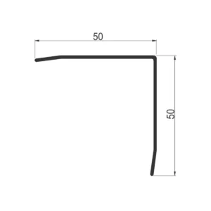 LZZ INOX profil 50×50 L=2.7m