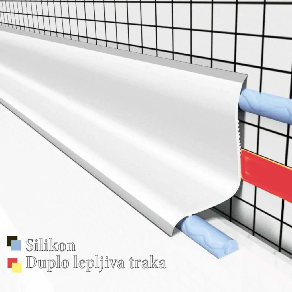 DS PVC diht sanit.profil 20×30