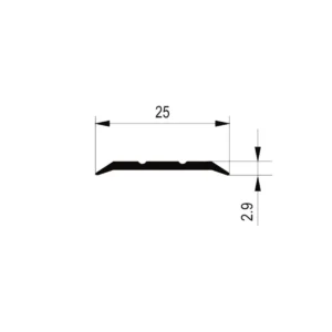 LIN 2852 ZM L=0,89m al.profil
