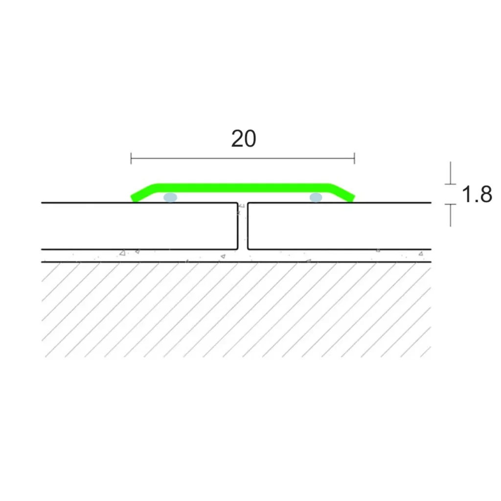 LIN PP-724 INOX L=2,70m