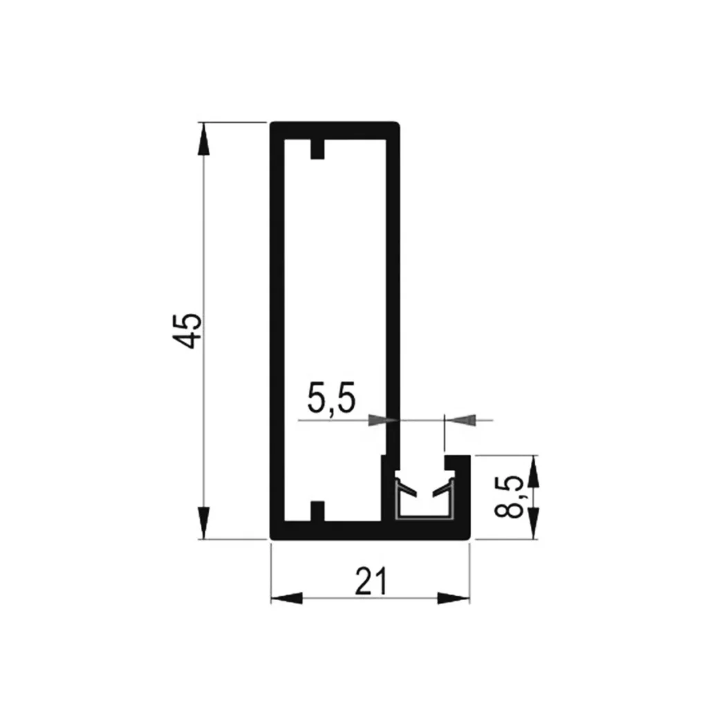RAM 1002 A profil Al TČ