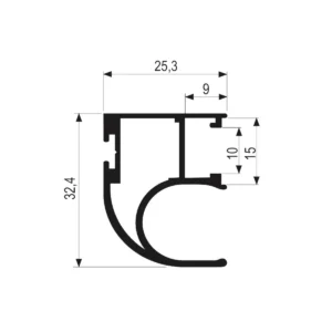 EP10-77/N Rukohvat jednost. SM
