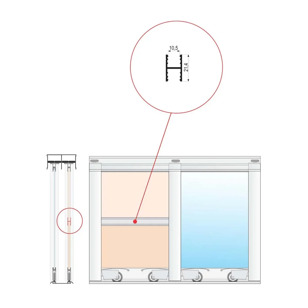 EP10-73 Pregradni profil SM