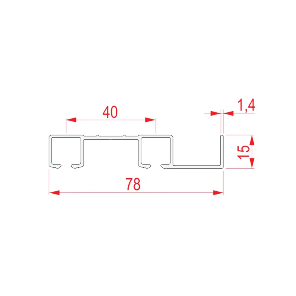 EP-OP16 al.gornja šina