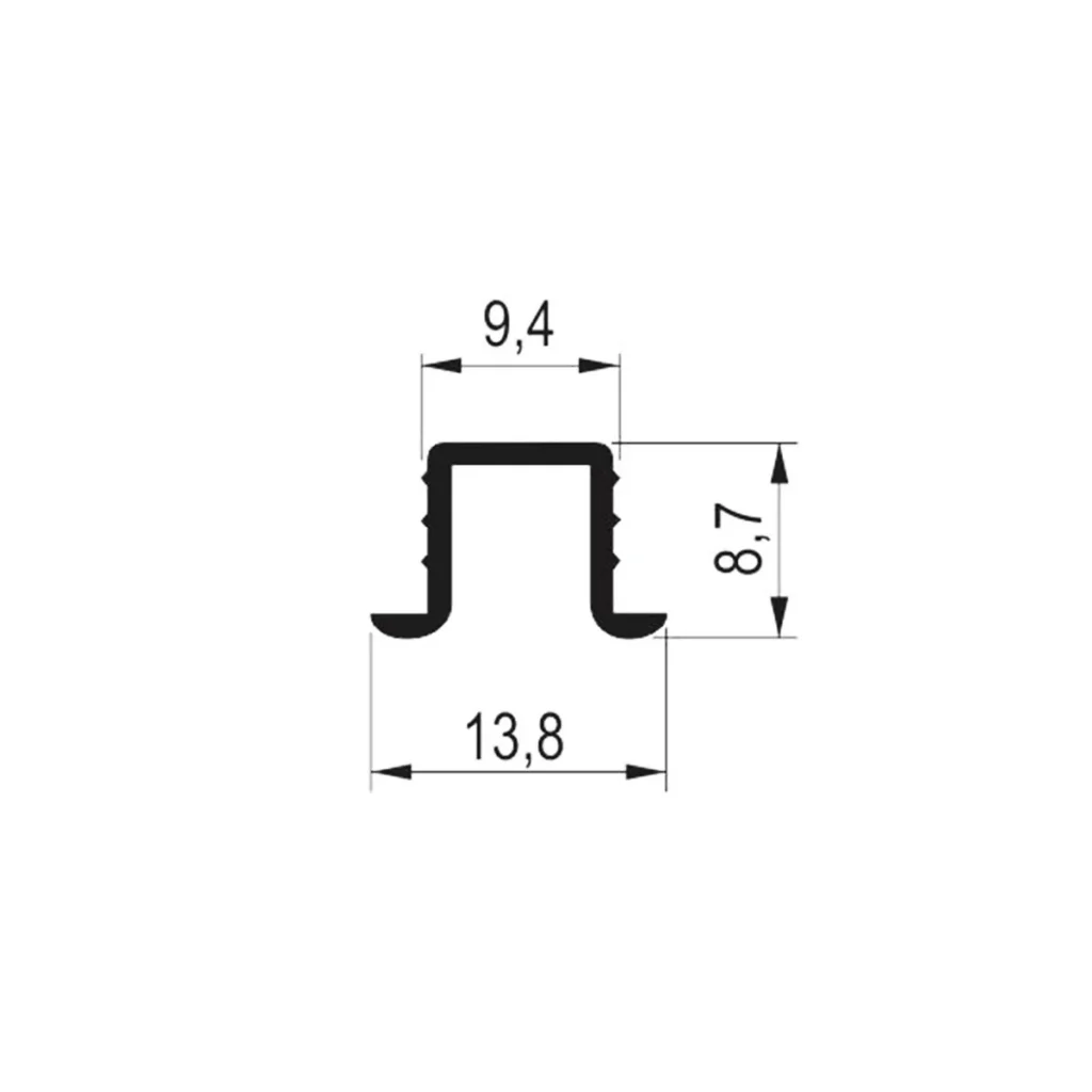 SL-30 AL gornja šina