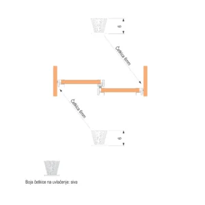 EP četkica 6mm siva