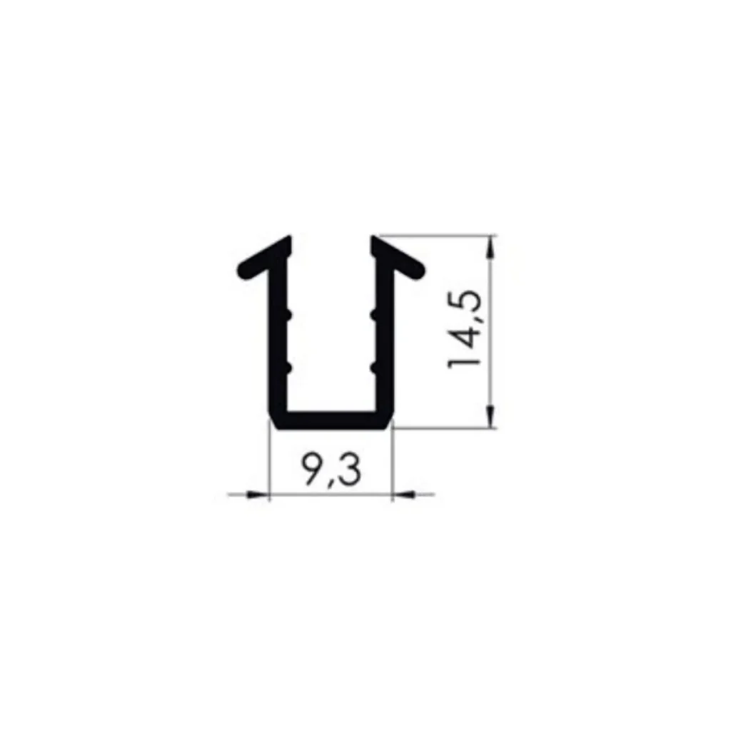 SS SC-7-6 donji profil PVC