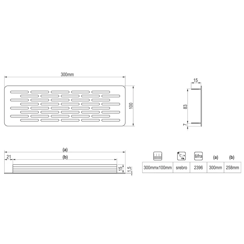 VEN v.rešetka AL TQ-05 10×30