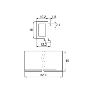 VŠ “ZAPP” pro./maska za fiks. 320cm SM