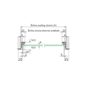 VŠ “ZAPP” štok profil “Z” 320cm SM