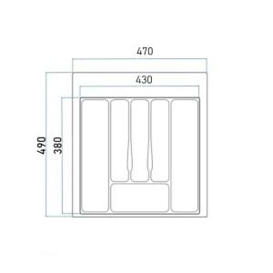 ART uložak za escajg 470×490