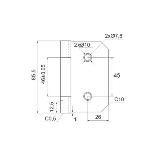 VŠ šarka “RIGA” za staklo SM