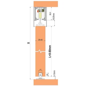 PVD EP 51 PVC profil