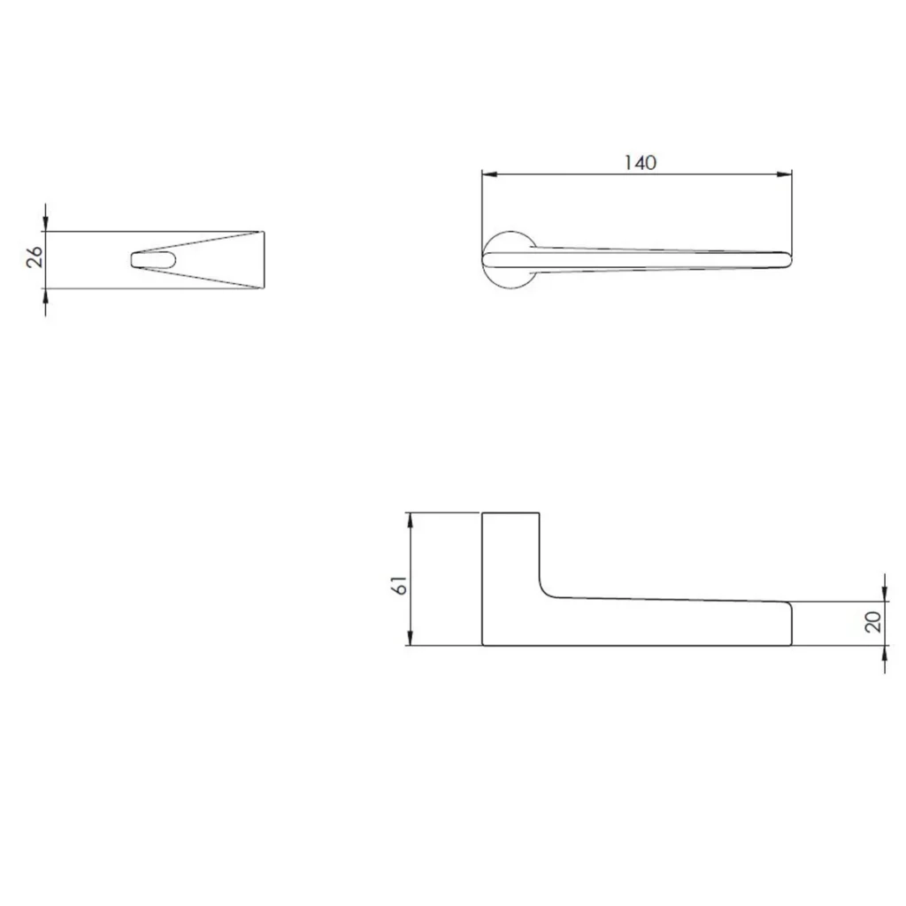 KV kvaka NUDA LIEVE crna