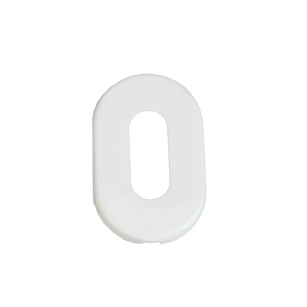 KV rozetna ključa NUDA bela