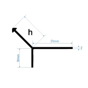 KG Al ger špic H=12mm SM