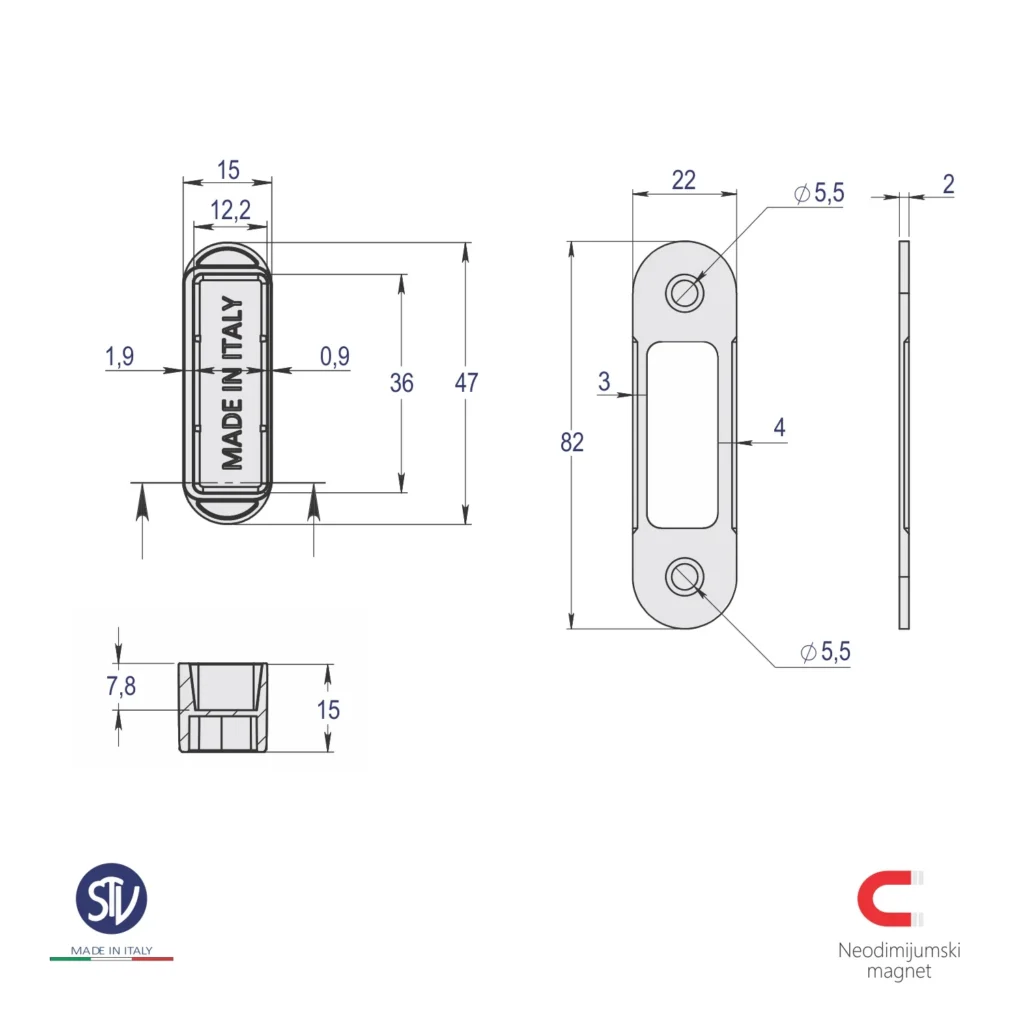 KV brava STV prih.nadg W8 crni
