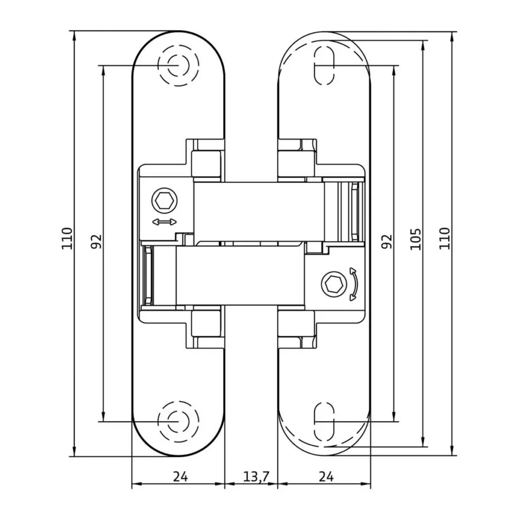 VŠ šarka skrivena 3D AN 150