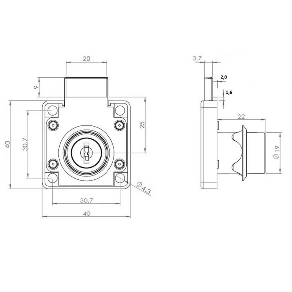 OB D bravica 850 isti ključ SI