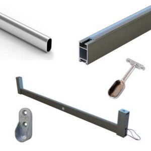 Klasične i LED garderobne šipke i prateći elementi