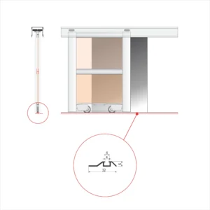 EP10-885 Donja jednok.šina SB