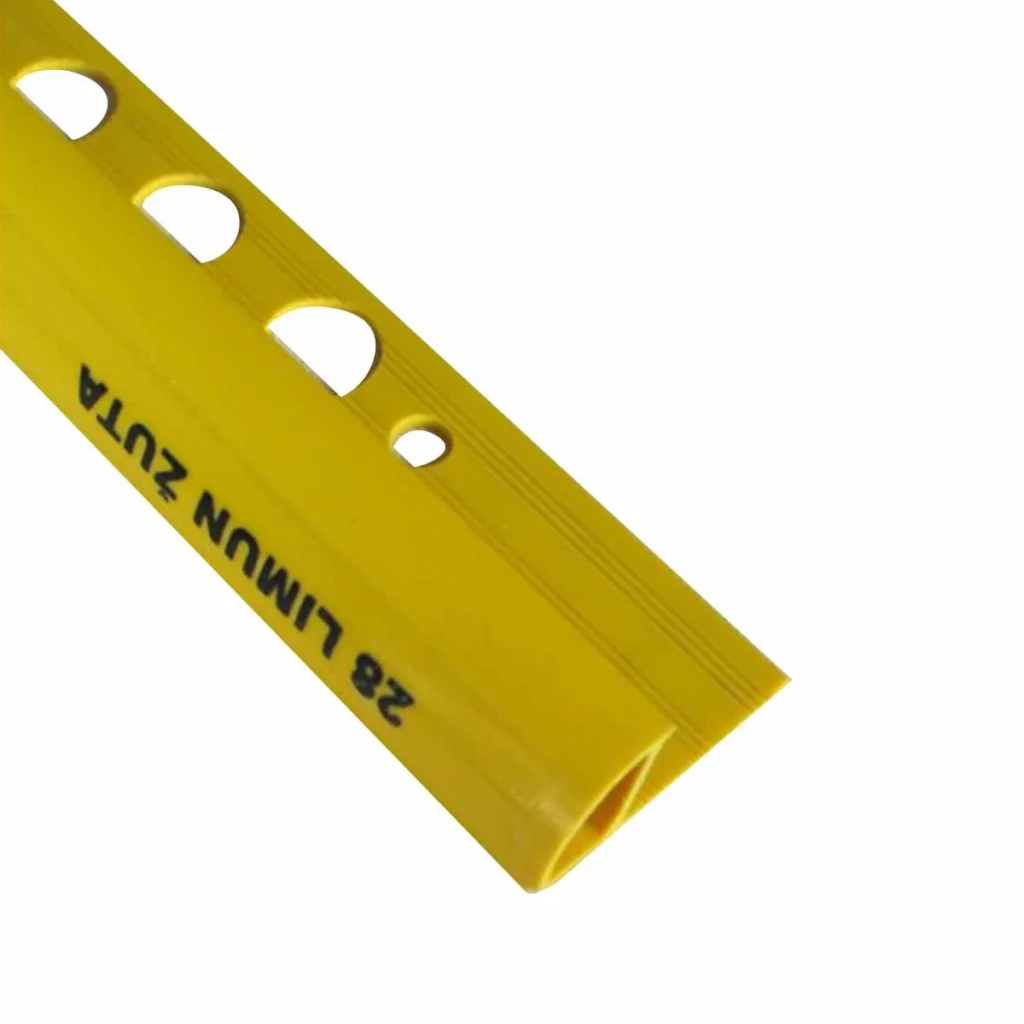 KG PVC JPL H= 8mm-28 lim.žuta