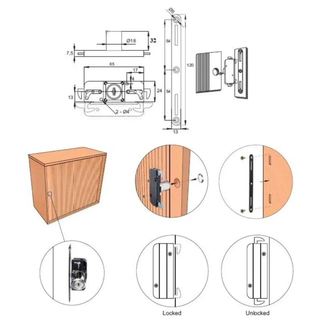 OB D bravica za rolo sistem VERTI SI