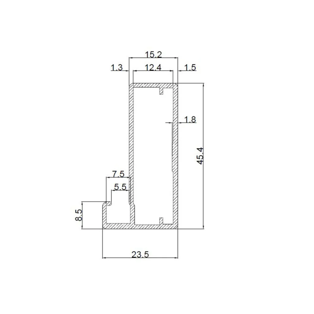 RAM 1002 A-N profil AL CM