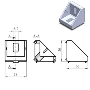 SIGMA 4013A spoj 90st zamak
