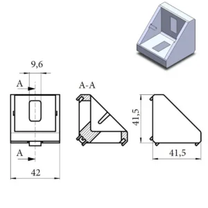SIGMA 4013F spoj 90st zamak