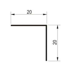 LZZ PVC 20×20-sv.bež