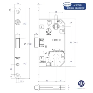 KV brava STV mag.cilindar siva