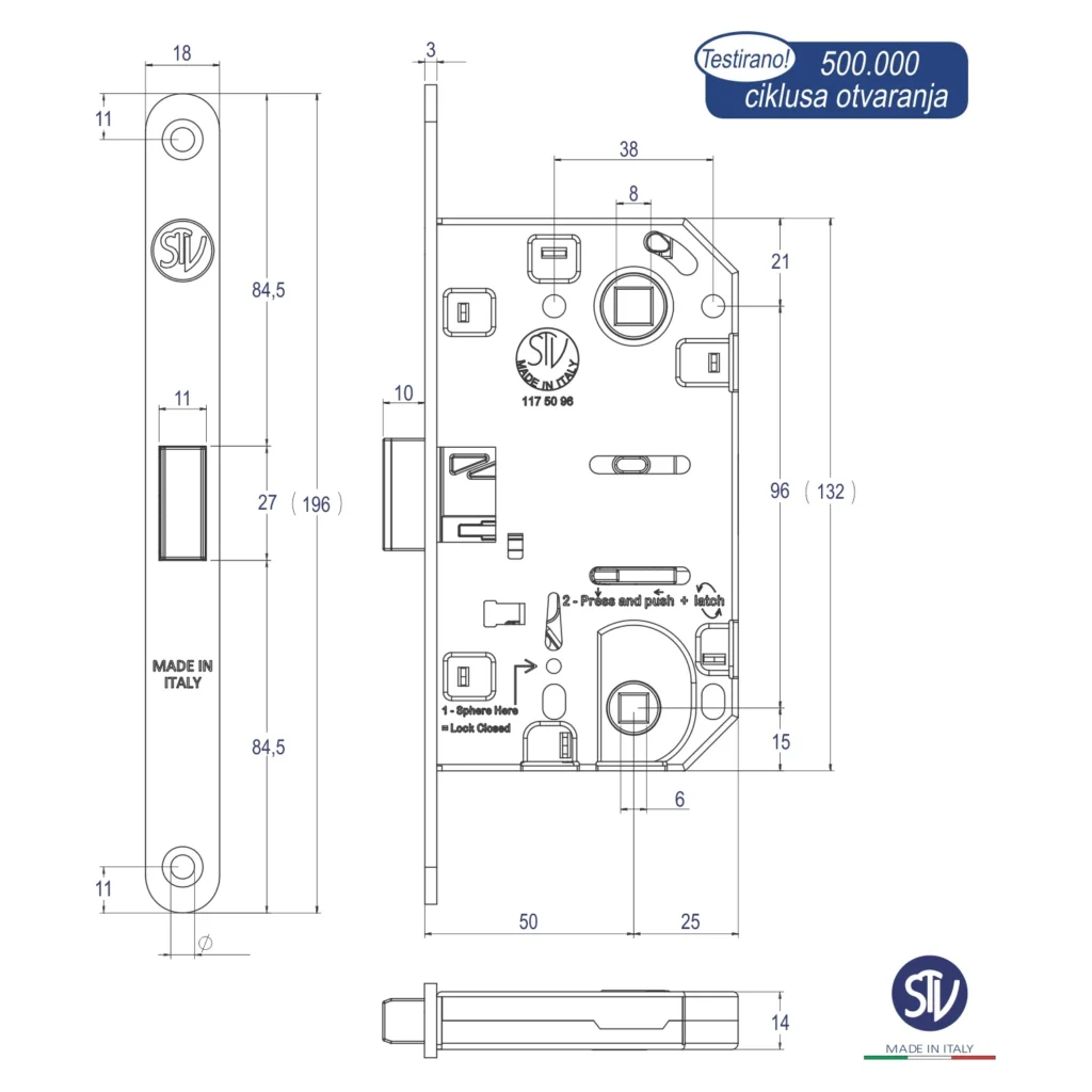 KV brava STV mag. wc siva