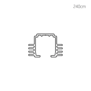 PVD TS-SELFIE g. šina 240cm AL
