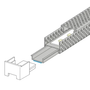 LED N WIND al.profil 3m crna