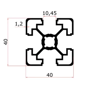 SIGMA 4013A profil-40×40 AL SM