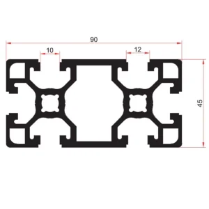 SIGMA 4001B profil-90×45 AL SM