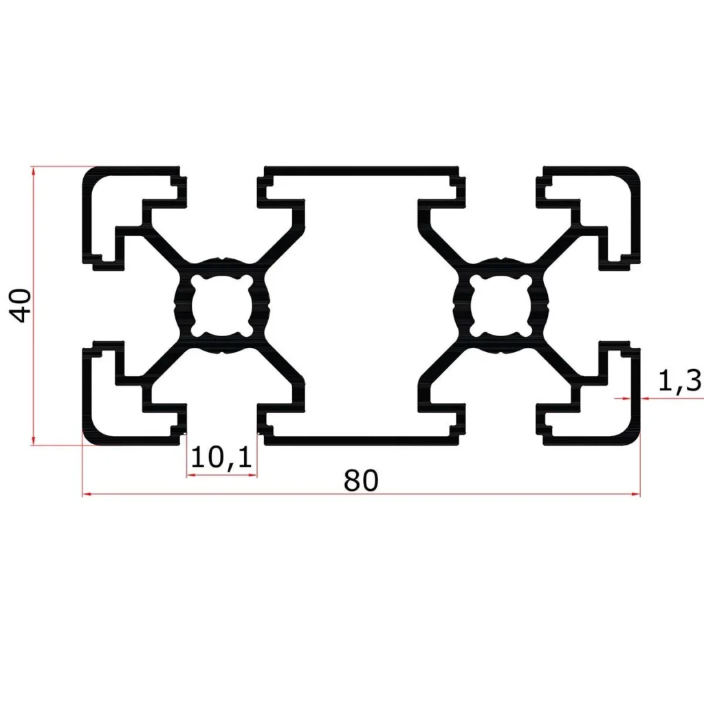 SIGMA 4013E profil-80×40 AL SM