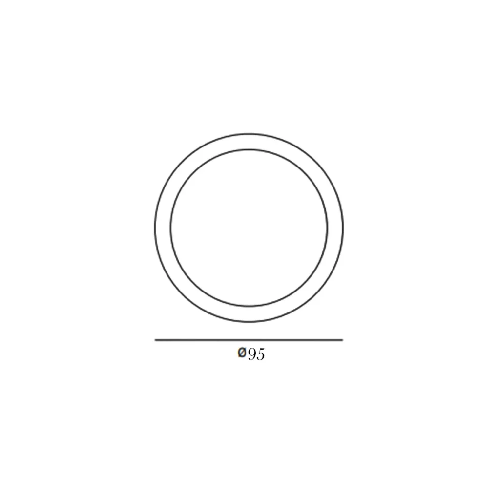 VO Odbojnik fi95 sjaj-40mm EK