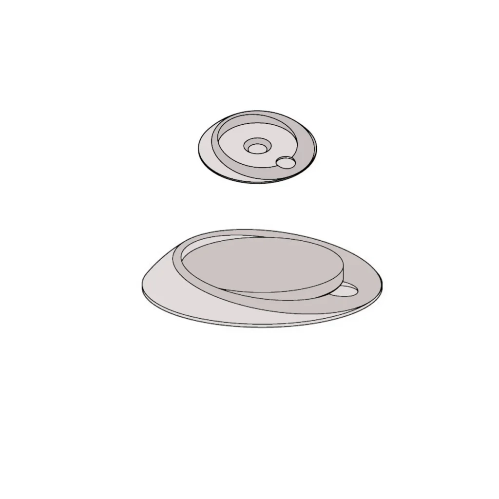 VO Odbojnik STOPPINO mod.2 sivi