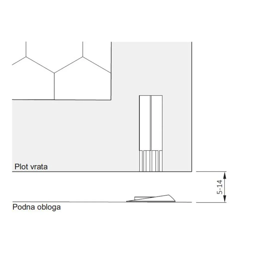 VO Odbojnik STOPPINO mod.2 beli